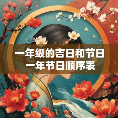 一年级的吉日和节日 一年节日顺序表