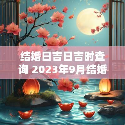 结婚日吉日吉时查询 2025年9月结婚黄道吉日吉时查询