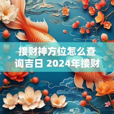 接财神方位怎么查询吉日 2025年接财神方位