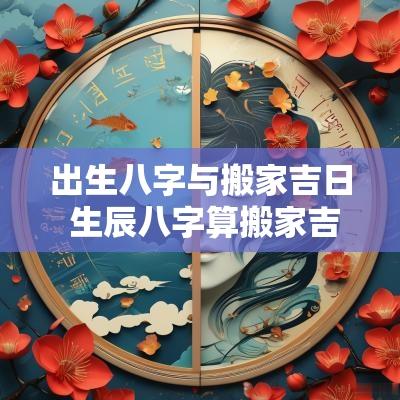 出生八字与搬家吉日 生辰八字算搬家吉日