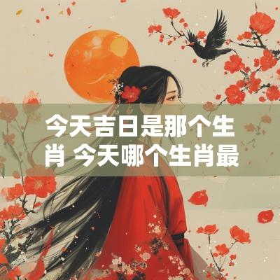 今天吉日是那个生肖 今天哪个生肖最吉利