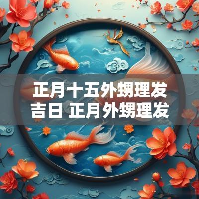 正月十五外甥理发吉日 正月外甥理发好不好