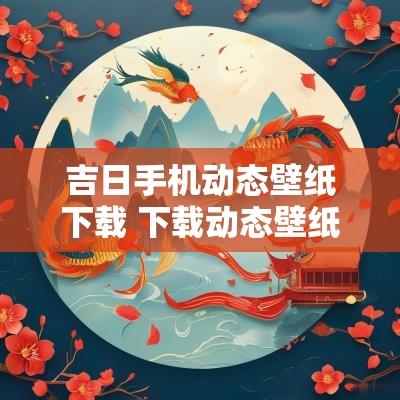 吉日手机动态壁纸下载 下载动态壁纸到手机桌面