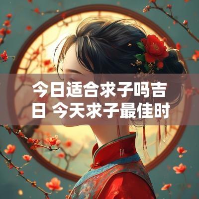 今日适合求子吗吉日 今天求子最佳时辰