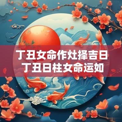 丁丑女命作灶择吉日 丁丑日柱女命运如何