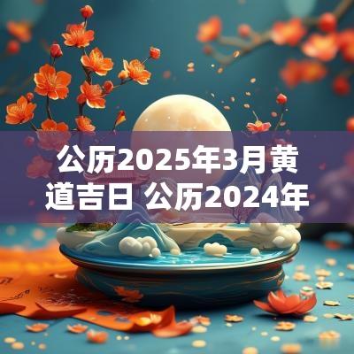 公历2025年3月黄道吉日 公历2025年3月15日是黄道吉日吗