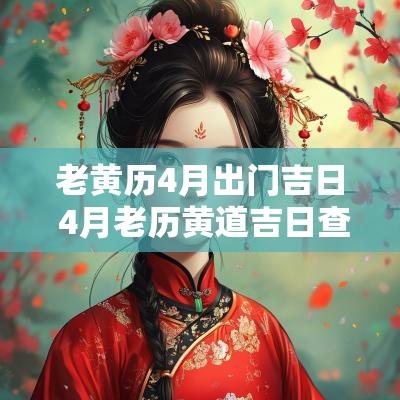 老黄历4月出门吉日 4月老历黄道吉日查询