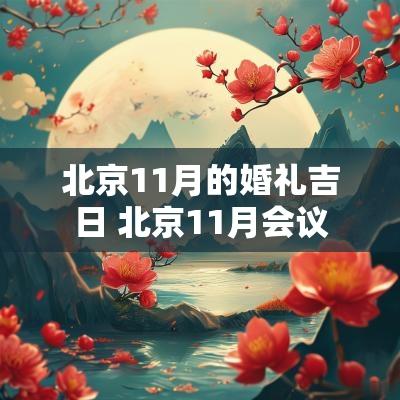 北京11月的婚礼吉日 北京11月会议