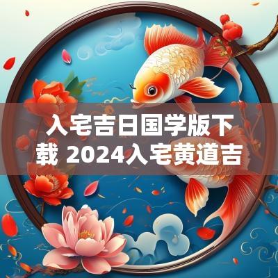 入宅吉日国学版下载 2025入宅黄道吉日