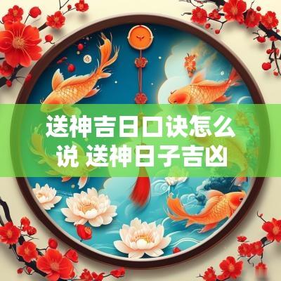 送神吉日口诀怎么说 送神日子吉凶