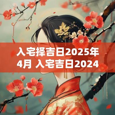 入宅择吉日2025年4月 入宅吉日2025年最佳时间