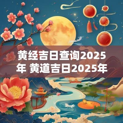 黄经吉日查询2025年 黄道吉日2025年老黄历