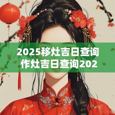 2025移灶吉日查询 作灶吉日查询2025年12月