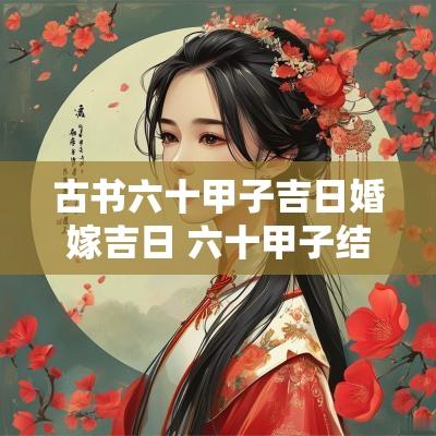 古书六十甲子吉日婚嫁吉日 六十甲子结婚吉凶日