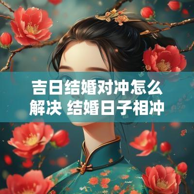 吉日结婚对冲怎么解决 结婚日子相冲什么意思