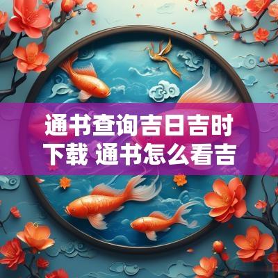 通书查询吉日吉时下载 通书怎么看吉日