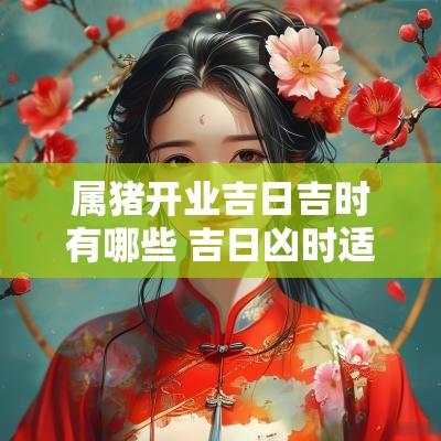 属猪开业吉日吉时有哪些 吉日凶时适合开业吗