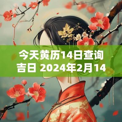 今天黄历14日查询吉日 2025年2月14号日历黄历吉日查询