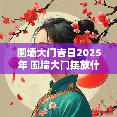 围墙大门吉日2025年 围墙大门摆放什么吉利