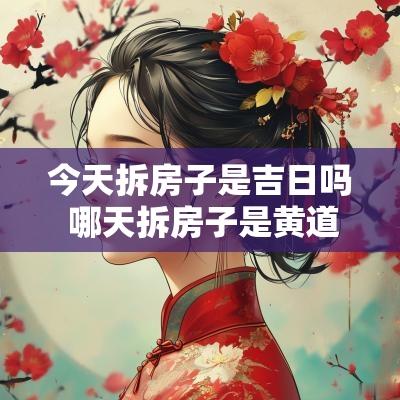 今天拆房子是吉日吗 哪天拆房子是黄道吉日