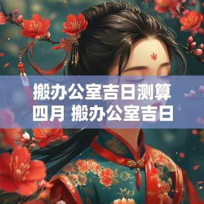 搬办公室吉日测算四月 搬办公室吉日查询2025年4月