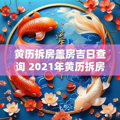 黄历拆房盖房吉日查询 2025年黄历拆房吉日