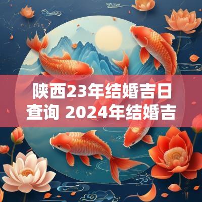 陕西23年结婚吉日查询 2025年结婚吉日查询