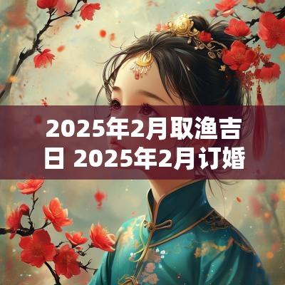 2025年2月取渔吉日 2025年2月订婚黄道吉日是哪几天