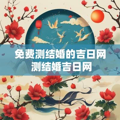 免费测结婚的吉日网 测结婚吉日网