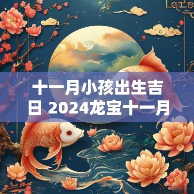 十一月小孩出生吉日 2025龙宝十一月出生吉日