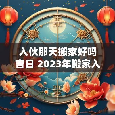 入伙那天搬家好吗吉日 2025年搬家入伙吉日