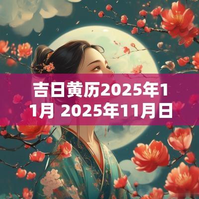 吉日黄历2025年11月 2025年11月日历表