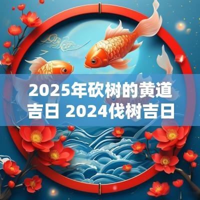 2025年砍树的黄道吉日 2025伐树吉日