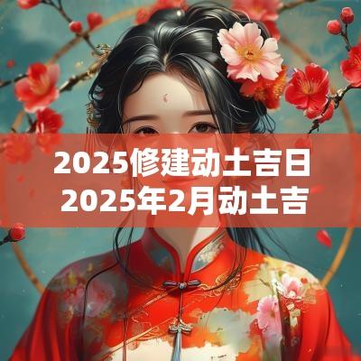 2025修建动土吉日 2025年2月动土吉日
