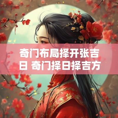奇门布局择开张吉日 奇门择日择吉方法