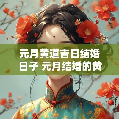 元月黄道吉日结婚日子 元月结婚的黄道吉日
