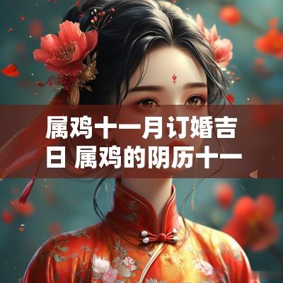 属鸡十一月订婚吉日 属鸡的阴历十一月结婚好吗