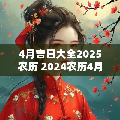 4月吉日大全2025农历 2025农历4月15是黄道吉日吗