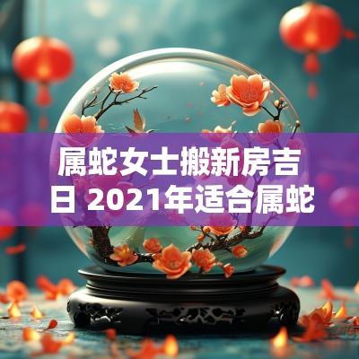 属蛇女士搬新房吉日 2025年适合属蛇女搬家的日子