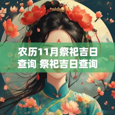 农历11月祭祀吉日查询 祭祀吉日查询2025年11月份