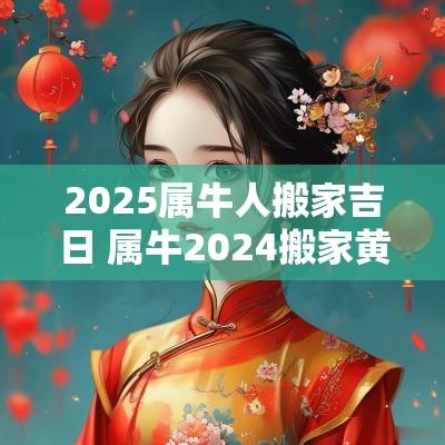 2025属牛人搬家吉日 属牛2025搬家黄道吉日