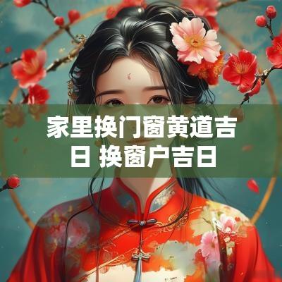 家里换门窗黄道吉日 换窗户吉日