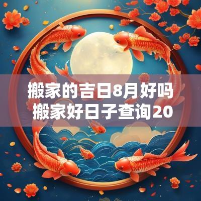 搬家的吉日8月好吗 搬家好日子查询2025年8月吉日