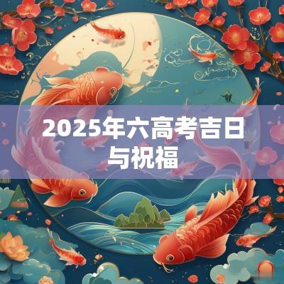 2025年六高考吉日与祝福