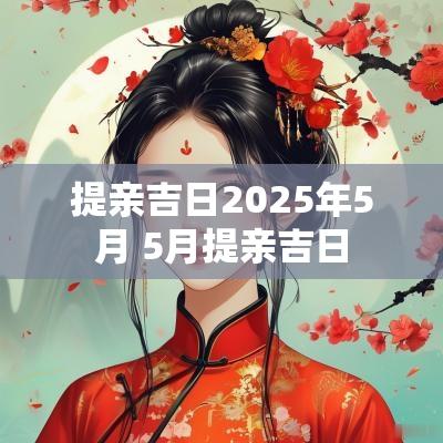 提亲吉日2025年5月 5月提亲吉日