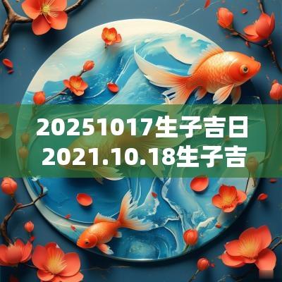20251017生子吉日 2025.10.18生子吉时