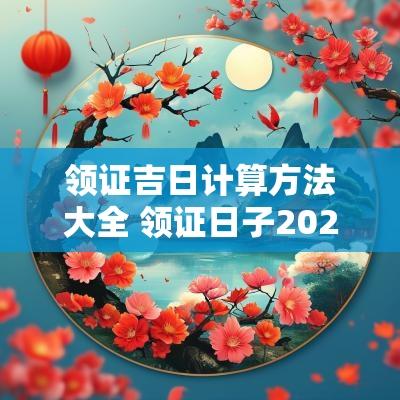 领证吉日计算方法大全 领证日子2025黄道吉日