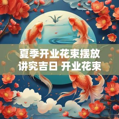 夏季开业花束摆放讲究吉日 开业花束用什么花