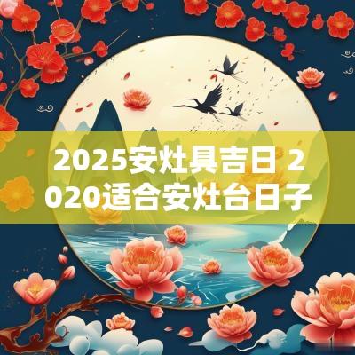 2025安灶具吉日 2025适合安灶台日子