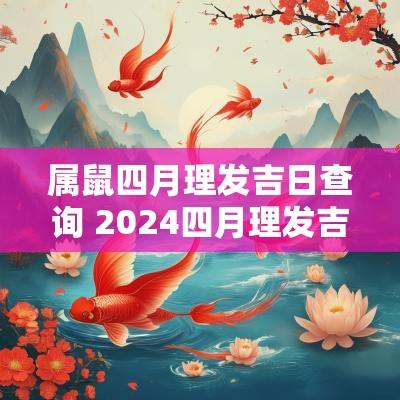 属鼠四月理发吉日查询 2025四月理发吉日